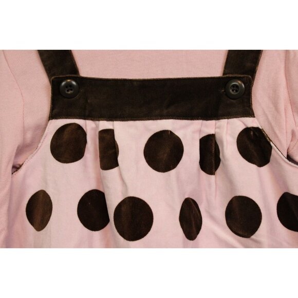 2008 Gymboree Sweeter Than Chocolate 5 Pc Outfit sz 7 NWT Dress Tights Pink Hair - Picture 10 of 16